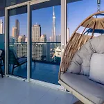 Luxury Top Floor, With Full Burj Khalifa View