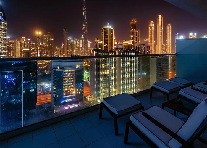 Luxury Top Floor, With Full Burj Khalifa View